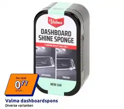 Action Valma dashboardspons aanbieding
