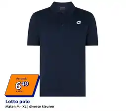 Action Lotto polo aanbieding