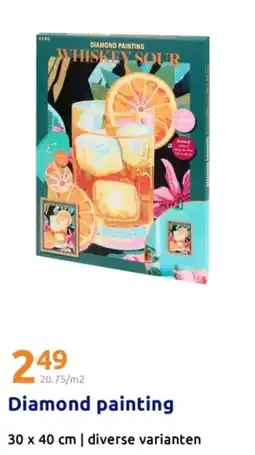 Action Diamond painting aanbieding