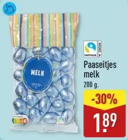 ALDI Paaseitjes melk aanbieding