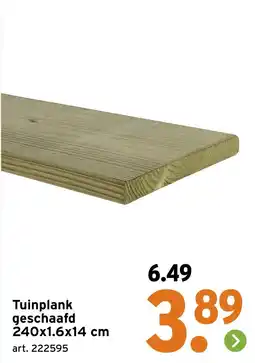 GAMMA Tuinplank geschaafd aanbieding