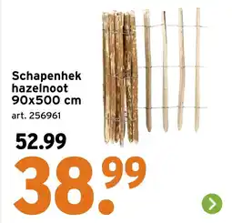 GAMMA Schapenhek hazelnoot aanbieding