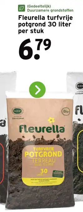 GAMMA Fleurella turfvrije potgrond aanbieding