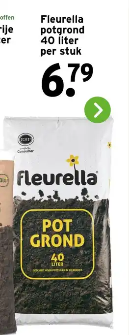 GAMMA Fleurella potgrond aanbieding