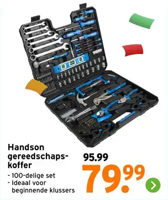 GAMMA Handson gereedschaps koffer aanbieding