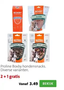 Intratuin Proline Boxby hondensnacks aanbieding