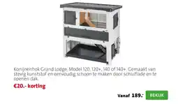 Intratuin Konijnenhok Grand Lodge aanbieding