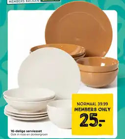 Xenos 16-delige serviesset aanbieding