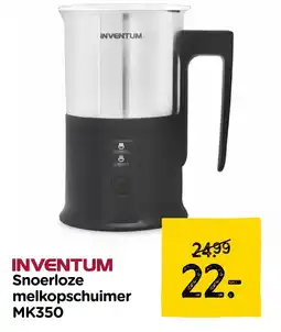 Xenos Inventum snoerloze melkopschuimer MK350 aanbieding