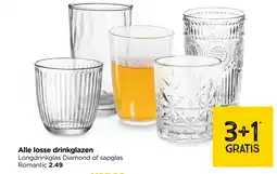 Xenos Alle losse drinkglazen aanbieding
