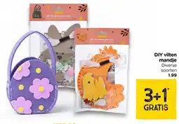 Xenos DIY vilten mandje aanbieding