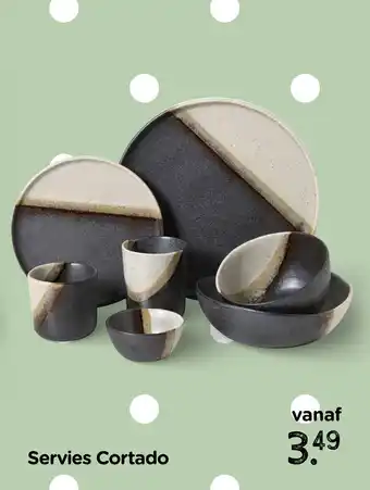 Xenos Servies Cortado aanbieding