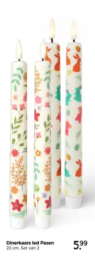 Xenos Dinerkaars led Pasen aanbieding