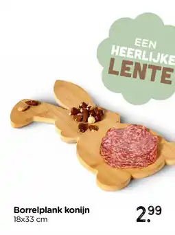 Xenos Borrelplank konijn aanbieding
