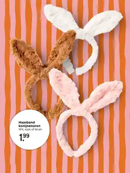 Xenos Haarband konijnenoren aanbieding