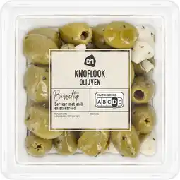 Albert Heijn AH Knoflook olijven aanbieding