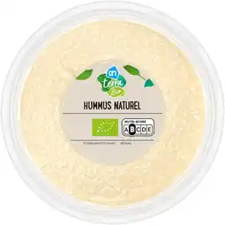 Albert Heijn AH Terra Biologische hummus naturel aanbieding