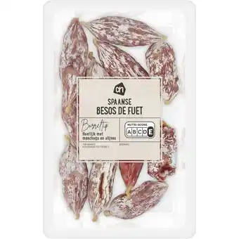 Albert Heijn AH Spaanse besos de fuet aanbieding