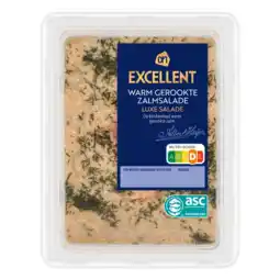Albert Heijn AH Excellent Warm gerookte zalmsalade luxe salade aanbieding