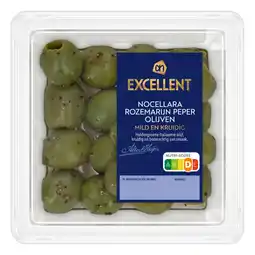 Albert Heijn AH Excellent Nocellara rozemarijn peper olijven aanbieding