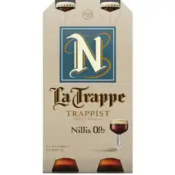 Albert Heijn La Trappe Trappist nillis 0.0 4-pack aanbieding