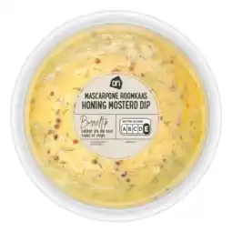 Albert Heijn AH Mascarpone roomkaas honing mosterd dip aanbieding