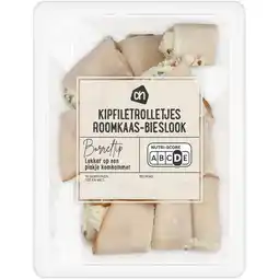 Albert Heijn AH Kipfiletrolletjes roomkaas-bieslook aanbieding
