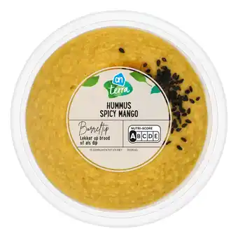 Albert Heijn AH Terra Hummus spicy mango aanbieding