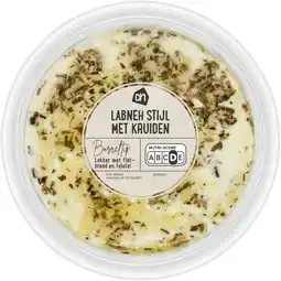 Albert Heijn AH Labneh stijl Italiaanse kruiden aanbieding