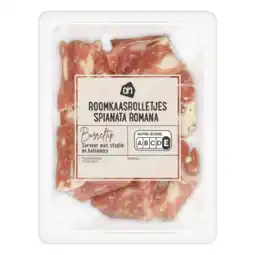 Albert Heijn AH Roomkaasrolletjes spianata romana aanbieding