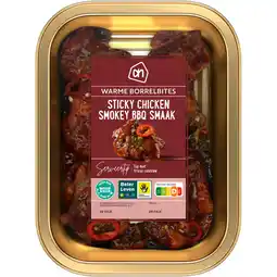 Albert Heijn AH Sticky chicken smokey BBQ smaak aanbieding