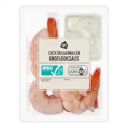 Albert Heijn AH Cocktailgarnalen knoflooksaus aanbieding