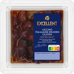 Albert Heijn AH Excellent Leccino Italiaanse kruiden olijven aanbieding