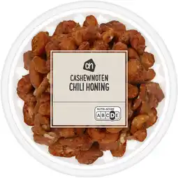 Albert Heijn AH Cashewnoten chili honing aanbieding