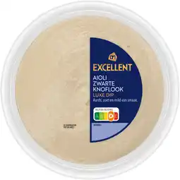 Albert Heijn AH Excellent Aioli zwarte knoflook aanbieding