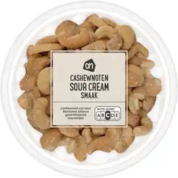 Albert Heijn AH Cashewnoten sour cream aanbieding