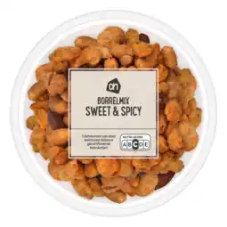 Albert Heijn AH Borrelmix sweet & spicy aanbieding