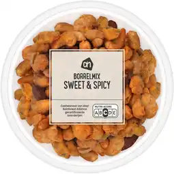 Albert Heijn AH Borrelmix sweet & spicy aanbieding