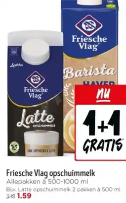 Jumbo Friesche Vlag opschuimmelk aanbieding