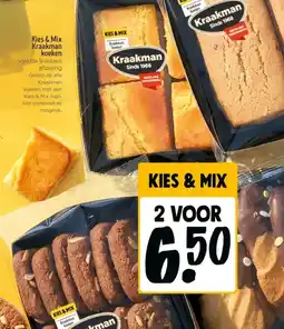 Jumbo Kies & Mix Kraakman koeken aanbieding