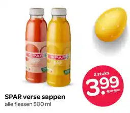 Spar SPAR verse sappen aanbieding
