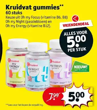 Kruidvat Gummies aanbieding