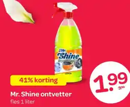 Spar Mr. Shine ontvetter aanbieding