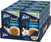 Bol.com Felix Soup Vis Selectie - Kattenvoer Natvoer - 48 x 48 g aanbieding