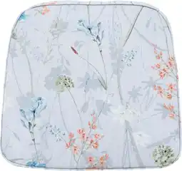 Intratuin Madison zitkussen Donna blauw 48 x 48 x 7 cm aanbieding