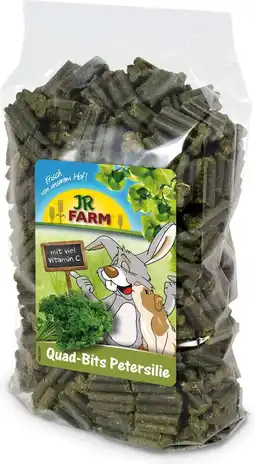Intratuin JR Farm knaagdier- en konijnensnack peterselie bites 300 g aanbieding