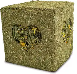 Intratuin JR Farm Hooiblok Met Bloemen 450 g aanbieding