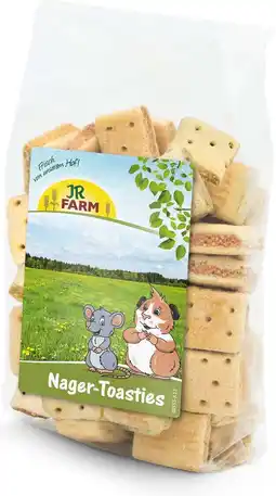 Intratuin JR Farm knaagdier- en konijnensnack knabbel biscuits 200 g aanbieding