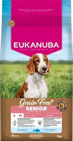 Intratuin Eukanuba hondenbrokken senior vis 3 kg aanbieding