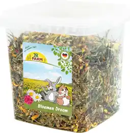 Intratuin JR Farm knaagdierensnack bloemen droom 380 g aanbieding